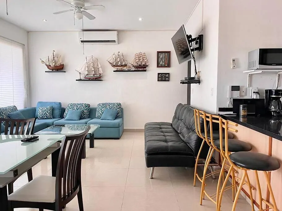 Palma Real By Andiani Apartment Puerto Morelos Mexico
